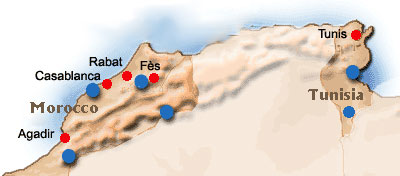 Horse riding vacations in Northern Africa - Morocco andTunisia