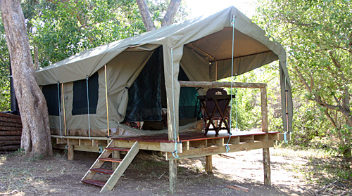 Two mashatu Camp in Botswana