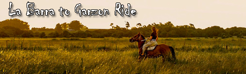 La Barra to Garzon Ride