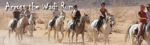 Across the Wadi Rum with the Bedouines