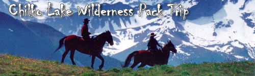 Chilko Lake Wilderness Pack Trip