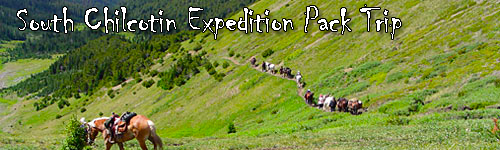 South Chilcotin Mountains Pack Trip - 9 days
