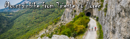 Mountainbike from Trieste to Porec