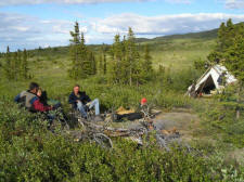 A horse trip into the Miner's Range with Yukon Horsepacking Adventures.