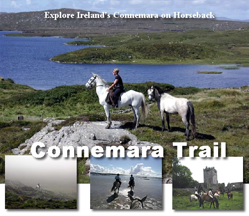On horseback in the Connemara of Ireland with Hidden Trails