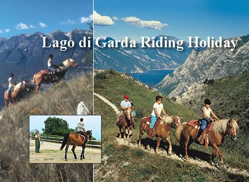 Lago di Garda Riding Holidays in northern Italy with Hidden Trails