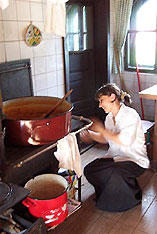Marika in kitchen - S.Prior