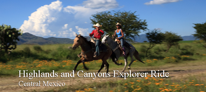 On horseback in Mexico- Highlands and Canyons Ride