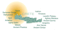Island of Crete Map