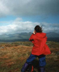 Looking towards the Twelve Bens Connemara, County Galway