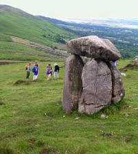 Dolmen, the Cooley Mountains County Louth (Photo: Onie Ward)