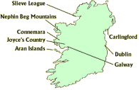 Tour Map: Undiscovered Ireland North