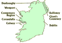 Tour Map: Hidden Ireland North