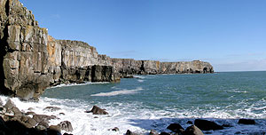 South pembrokeshire Coast - View from a Hill