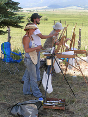 art in the aspens plein air painting workshops