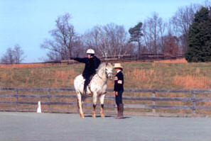 Debbie on Horse